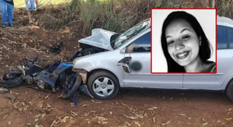 Ilustração da notícia Jovem de 23 anos morre após carro atingir motocicleta na MS-112, em Inocência